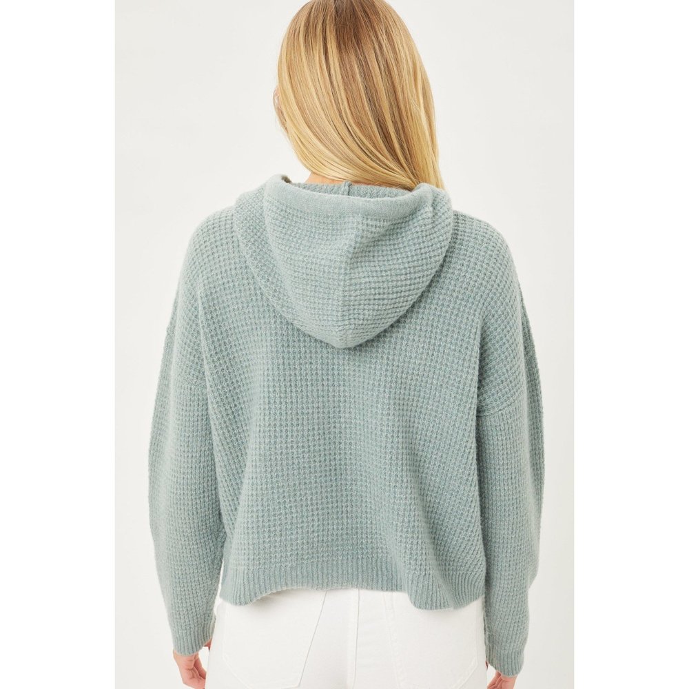 Drawstring Hoodie Sweater - Picture 5 of 8